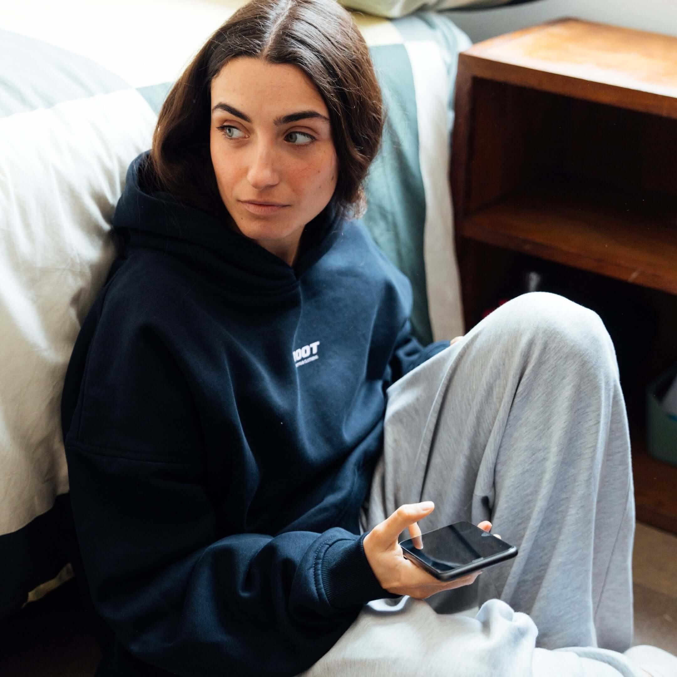 SUDADERA PIS AZUL ROOT